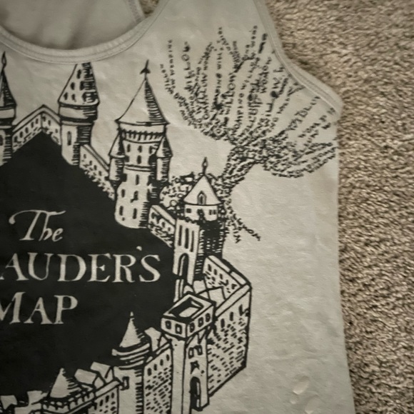 Vintage Harry Potter The Maraunder’s Map Tee - Picture 4 of 6